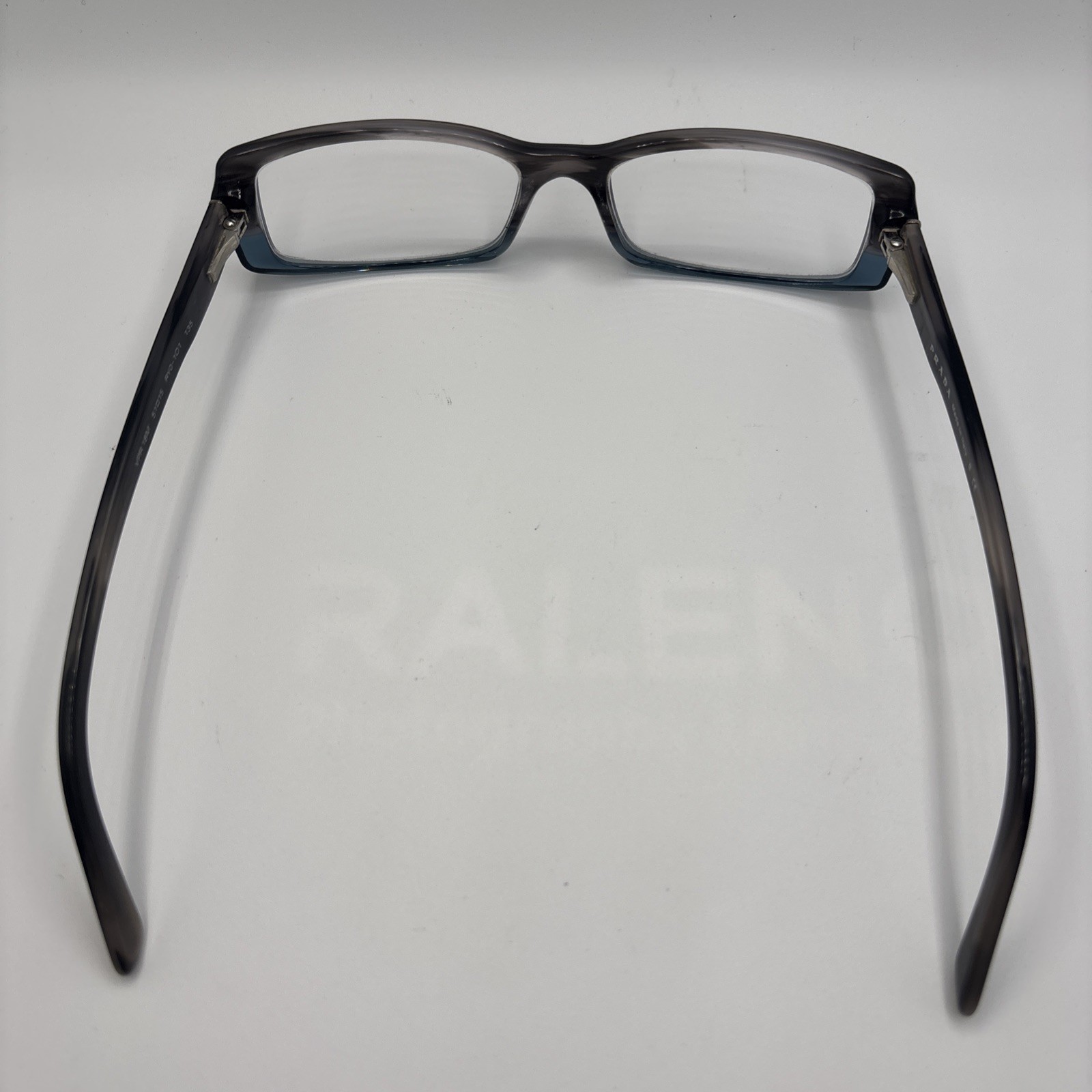 PRADA VPR 18M RYO-1O1 DENIM TORTOISE AUTHENTIC EYEGLASSES FRAME 51-15-135 #D80