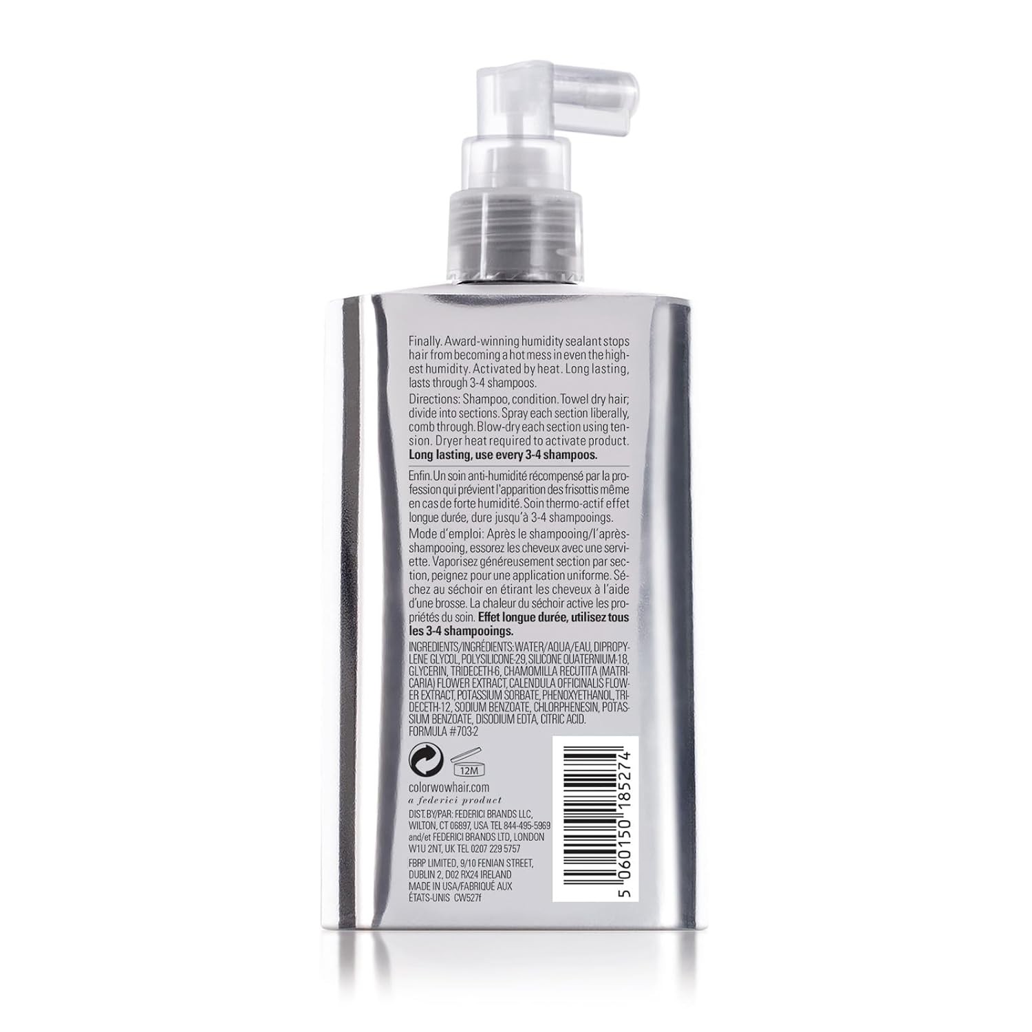 WOW Dream Coat Anti-Humidity Treatment Spray?CAnti-Frizz Hair Smoothing Spray