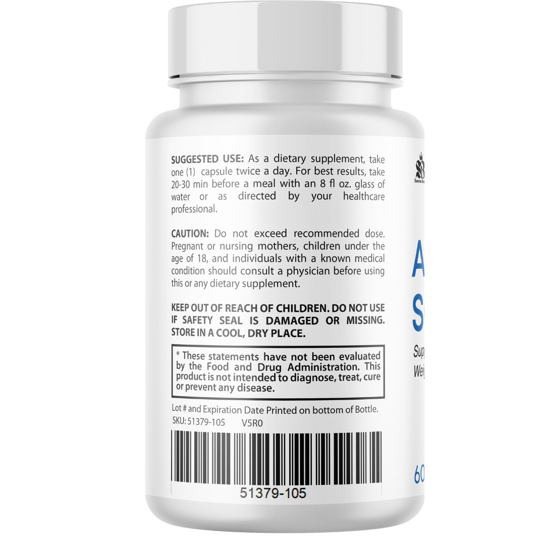 Aqua Sculpt – Healthy Weight Management Support, Fat Burn – 3 Bottles