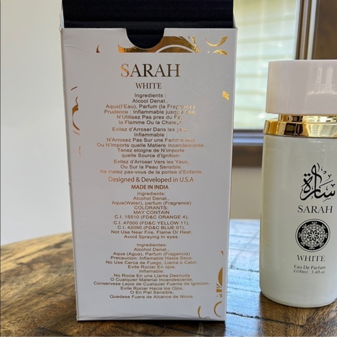 Ayelet Sara White Perfume Fragrance Exp. 11/2030