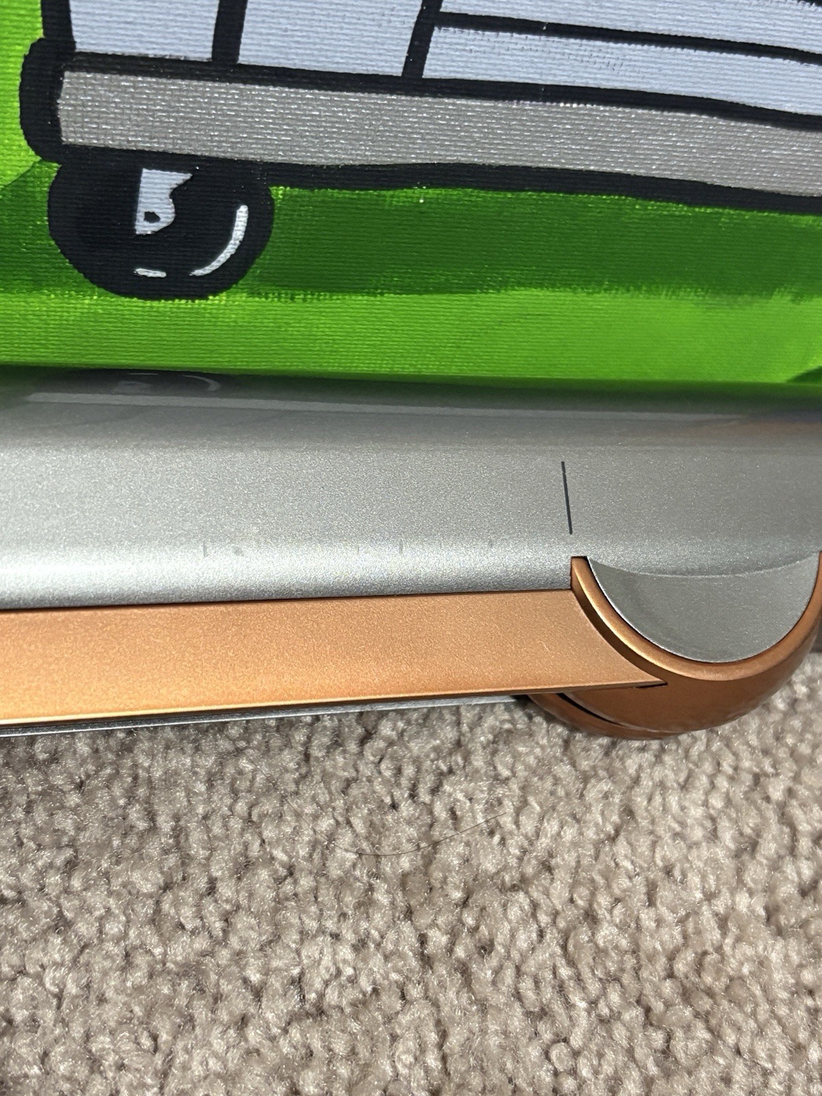 Dyson Airstrait Straightener Nickel Copper Air Straight Flat Iron