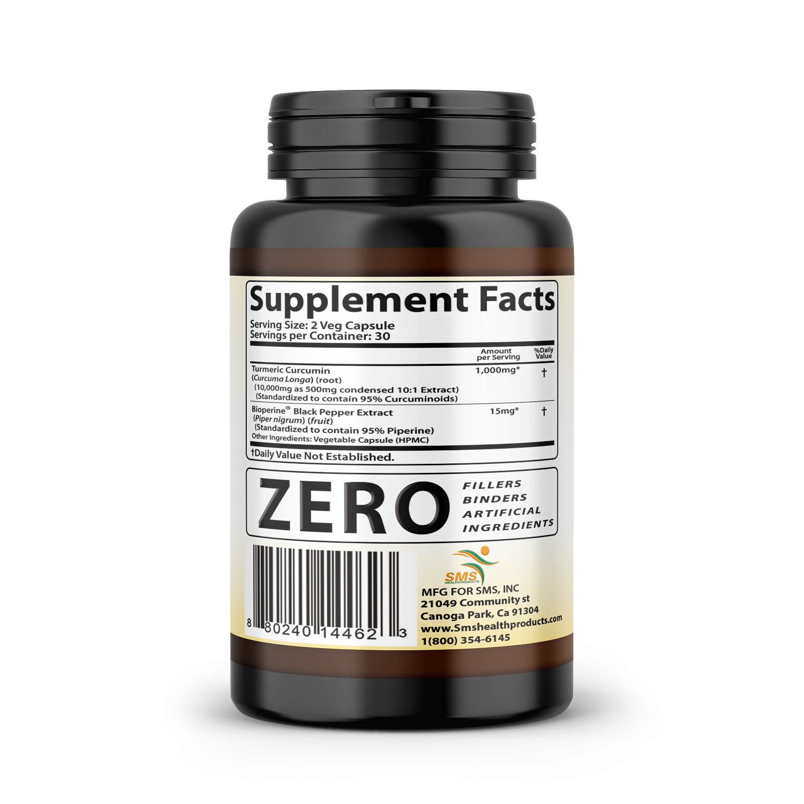 TURMERIC 95% CURCUMIN TUMERIC BLACK PEPPER ANTIOXIDANT 10,000mg EXTRACT BEST