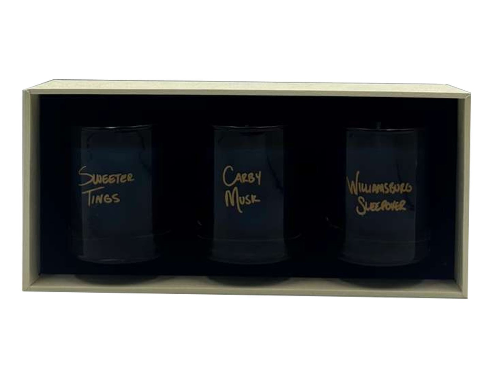 Better World Fragrance 3 PC Candle-2oz each Carby Musk + More