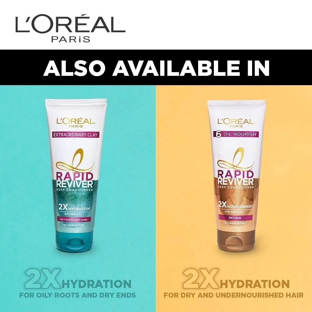 L’Oreal Paris Deep Conditioner With Micro-Ceramides Repairs Damaged 180ml