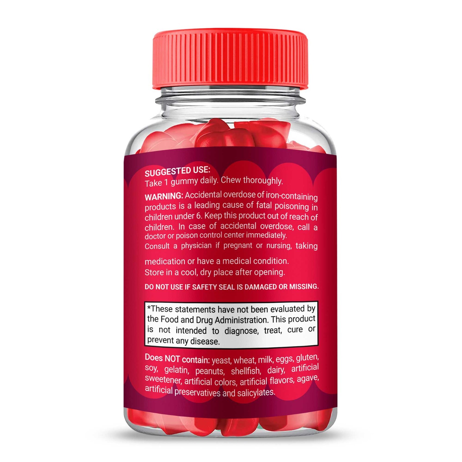 Gumitide ACV Gummies, Max Strength , Gumitide All natural Supplement (1 pack)