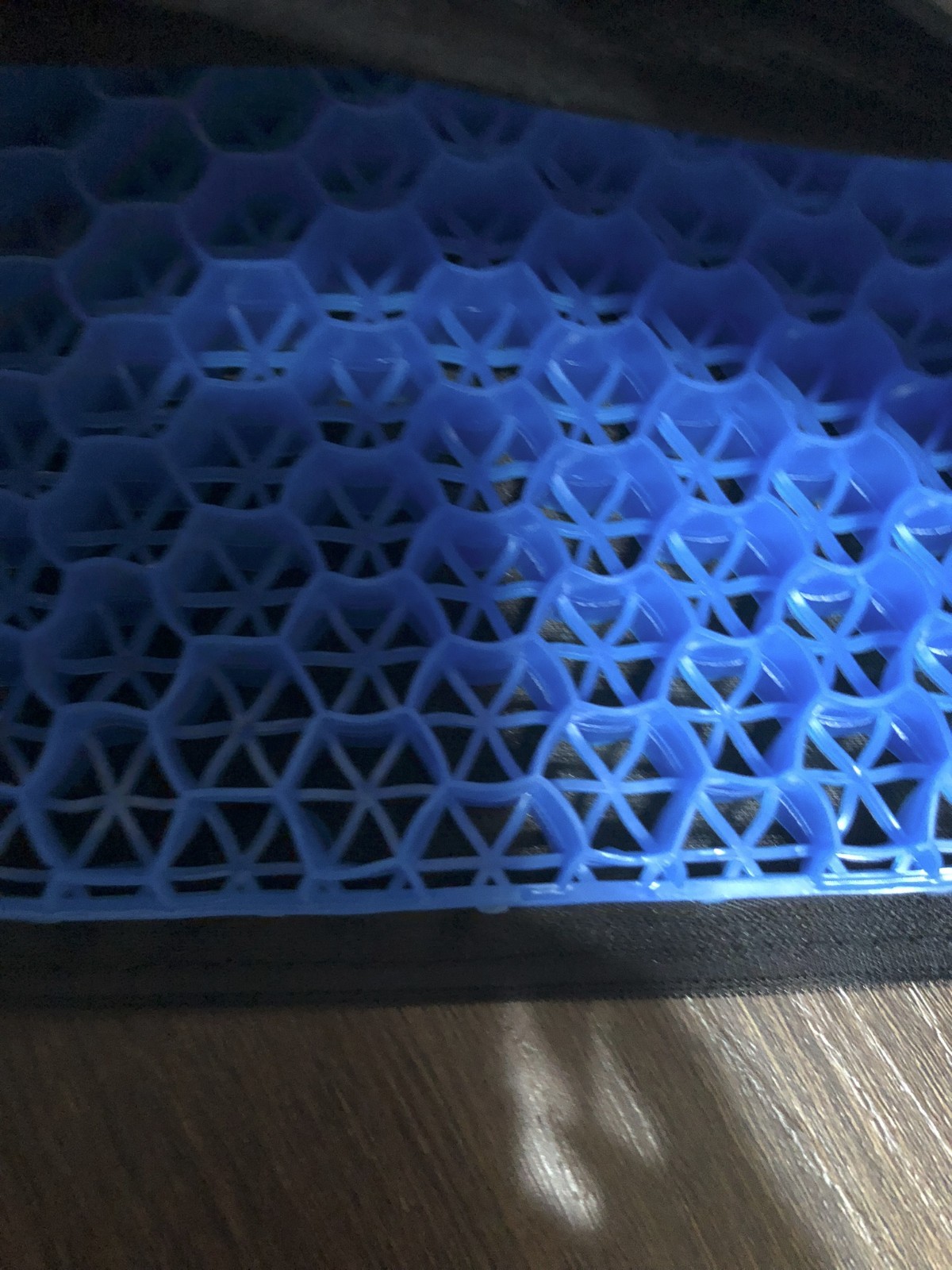 Gel Seat Cushion with Non-Slip Cover | Breathable Comfort Honeycomb Design