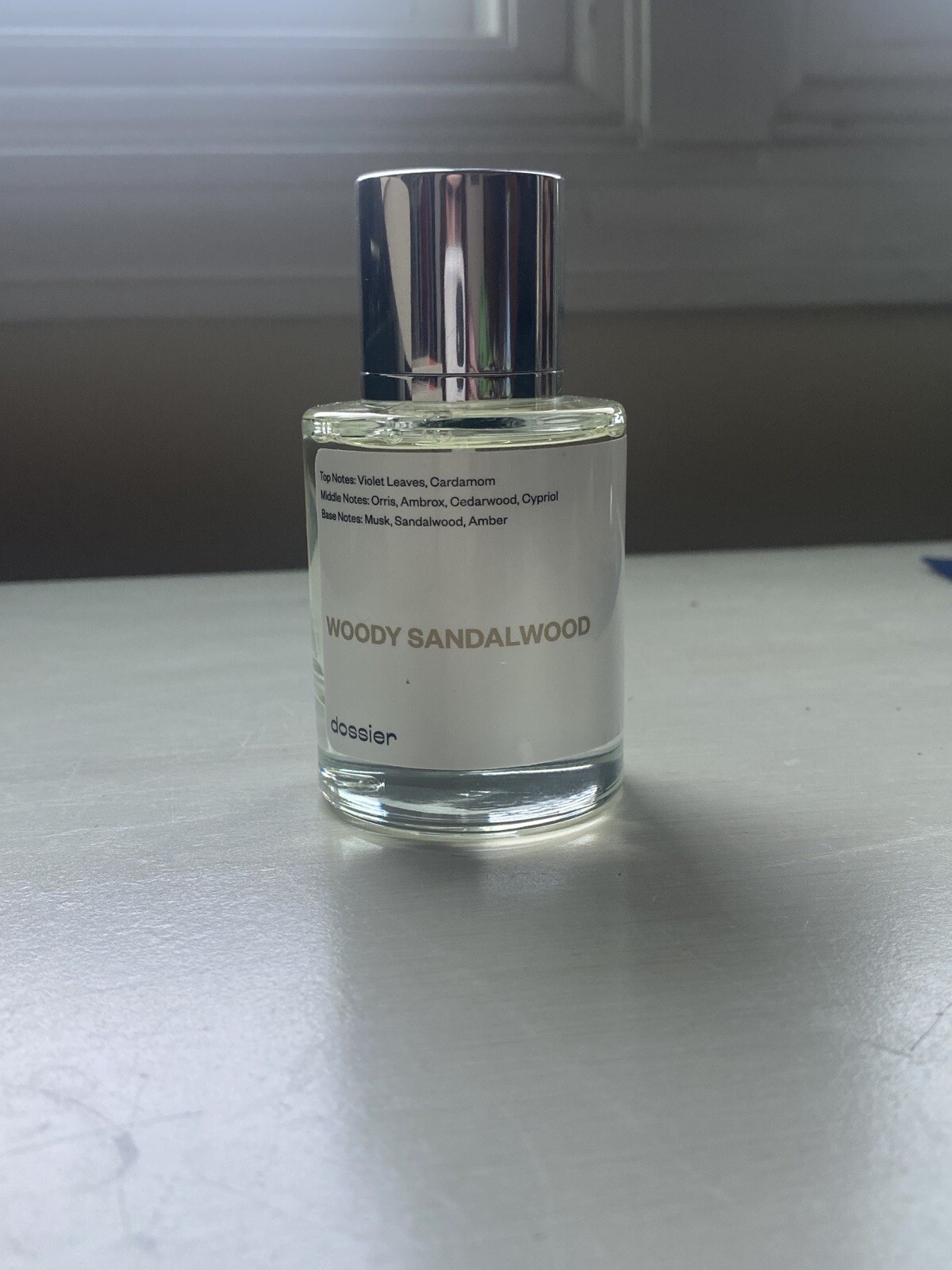 Dossier WOODY SANDALWOOD Eau de Parfum Natural Fragrance 1.7 Fl oz New in Box