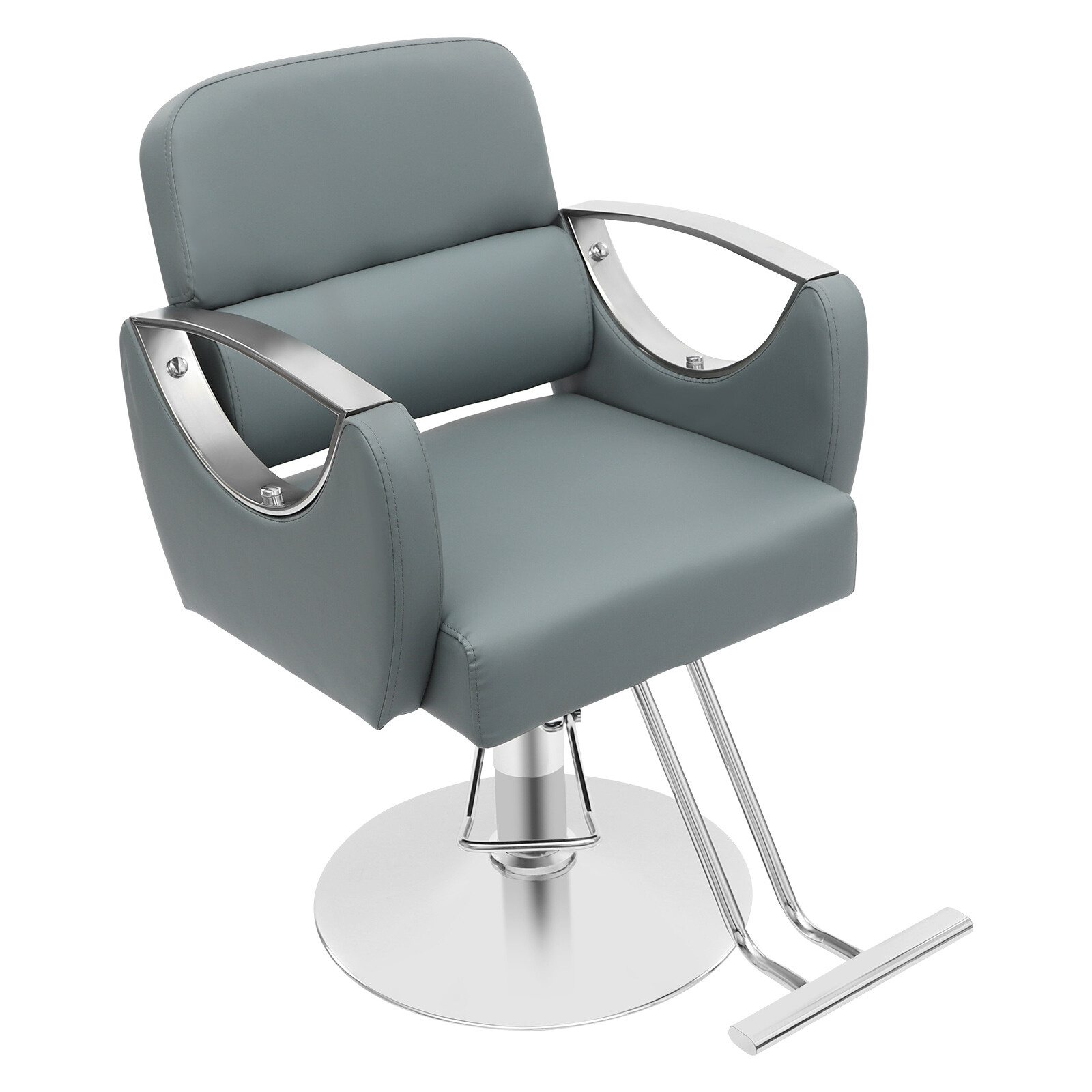Barber Chair Hair Salon Chair Heavy Duty Hydraulic Pump Stylist Chair Adjustable