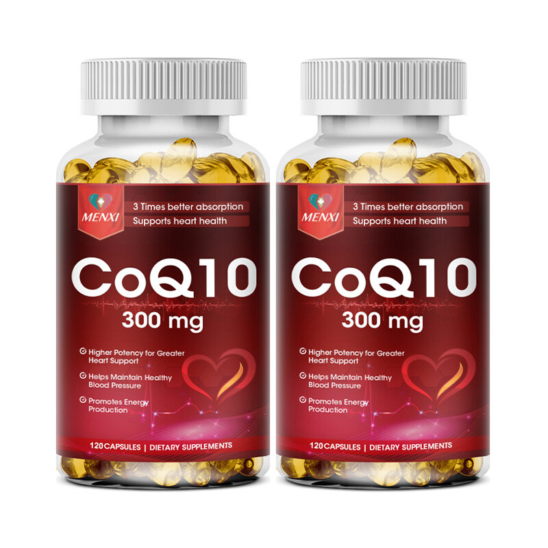 CoQ-10 300mg 240 Softgels Coq10 Co Q10 Coenzyme Heart Support NON GMO