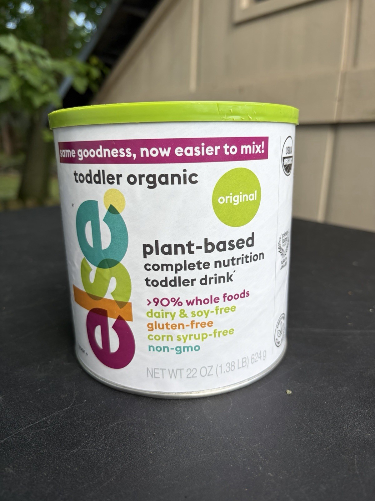 ELSE NUTRITION PLANT BASED COMPLETE TODDLER DRINK MIX 12+ MONTHS 22oz 10/2026