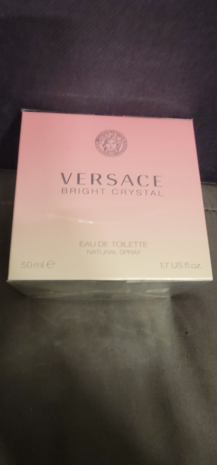 Versace Bright Crystal Eau de Toilette Spray, Regular Size 1.7 US fl oz