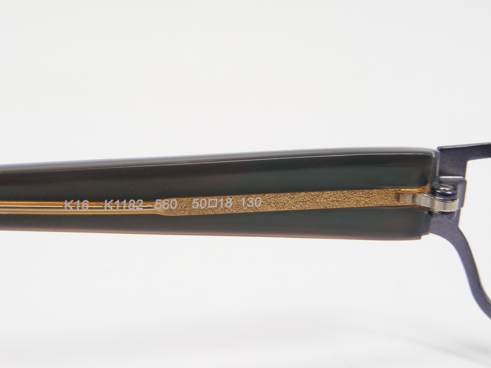 K16 K1182 560 Blue UNIQUE RARE EYEGLASSES GLASSES 50-18-130mm Germany (NOTES)