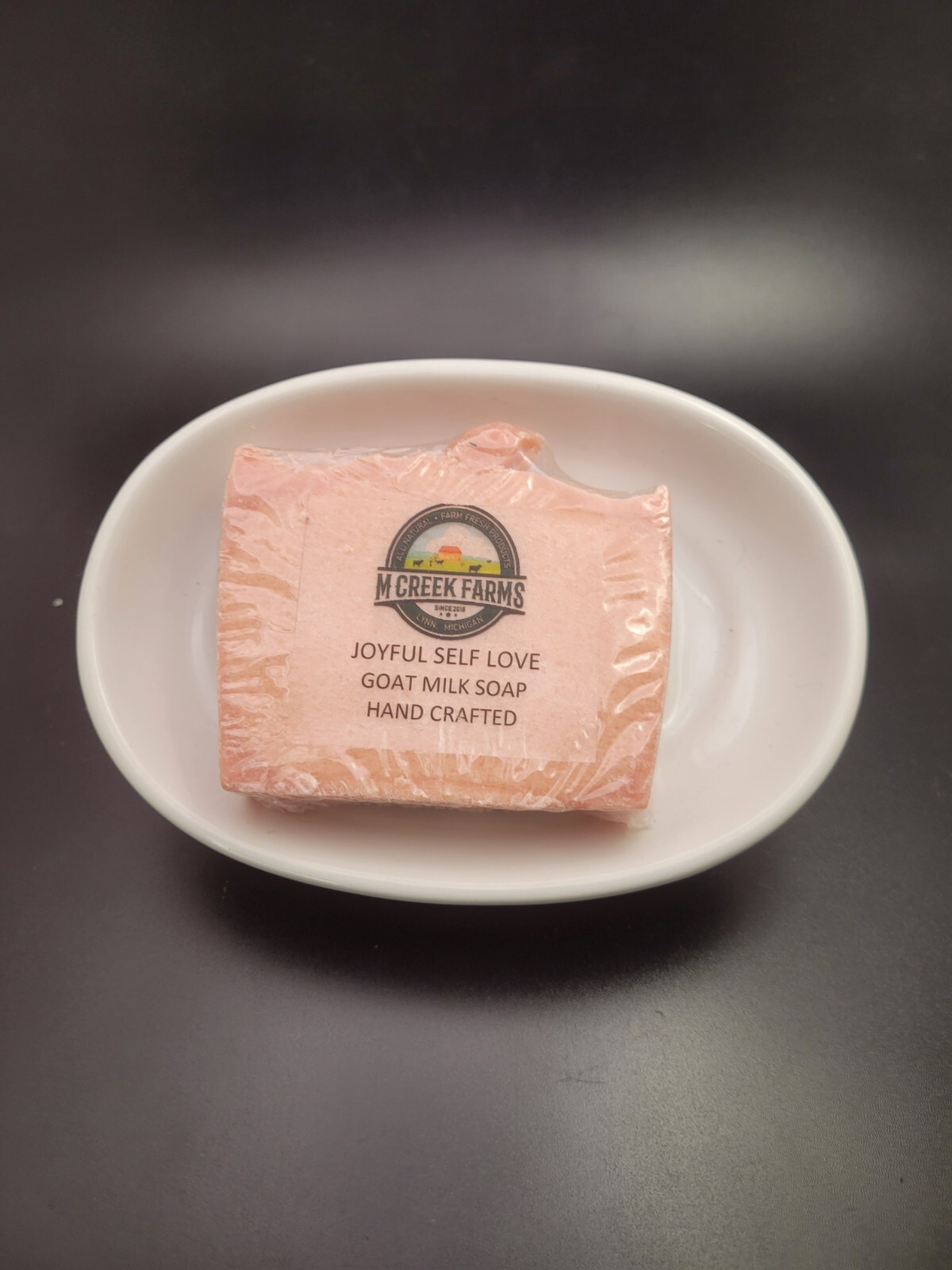 Handcrafted goat milk soap