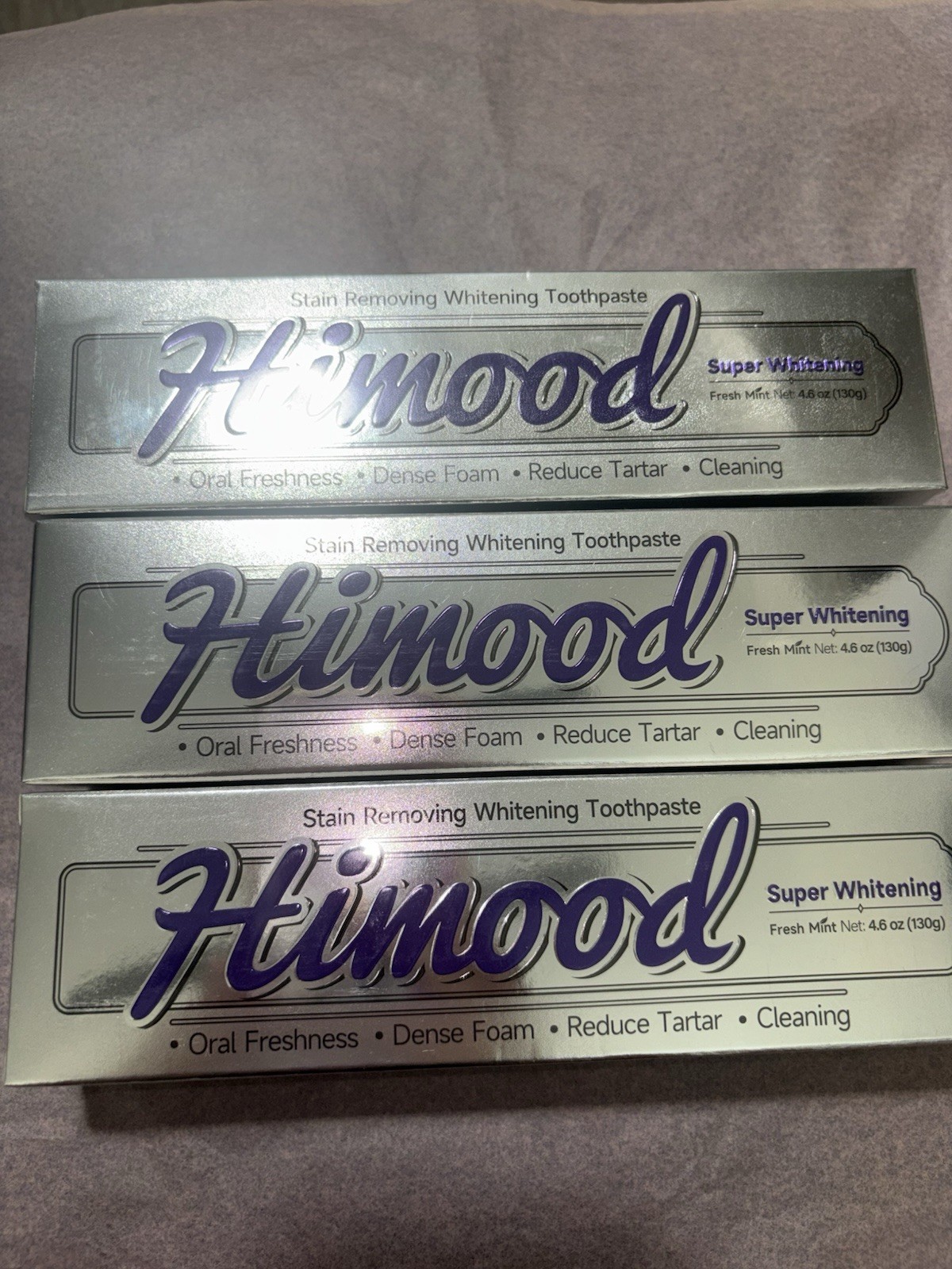 Himood Super Whitening Whitening Toothpaste Stain Removing Fresh Mint 4.6 oz