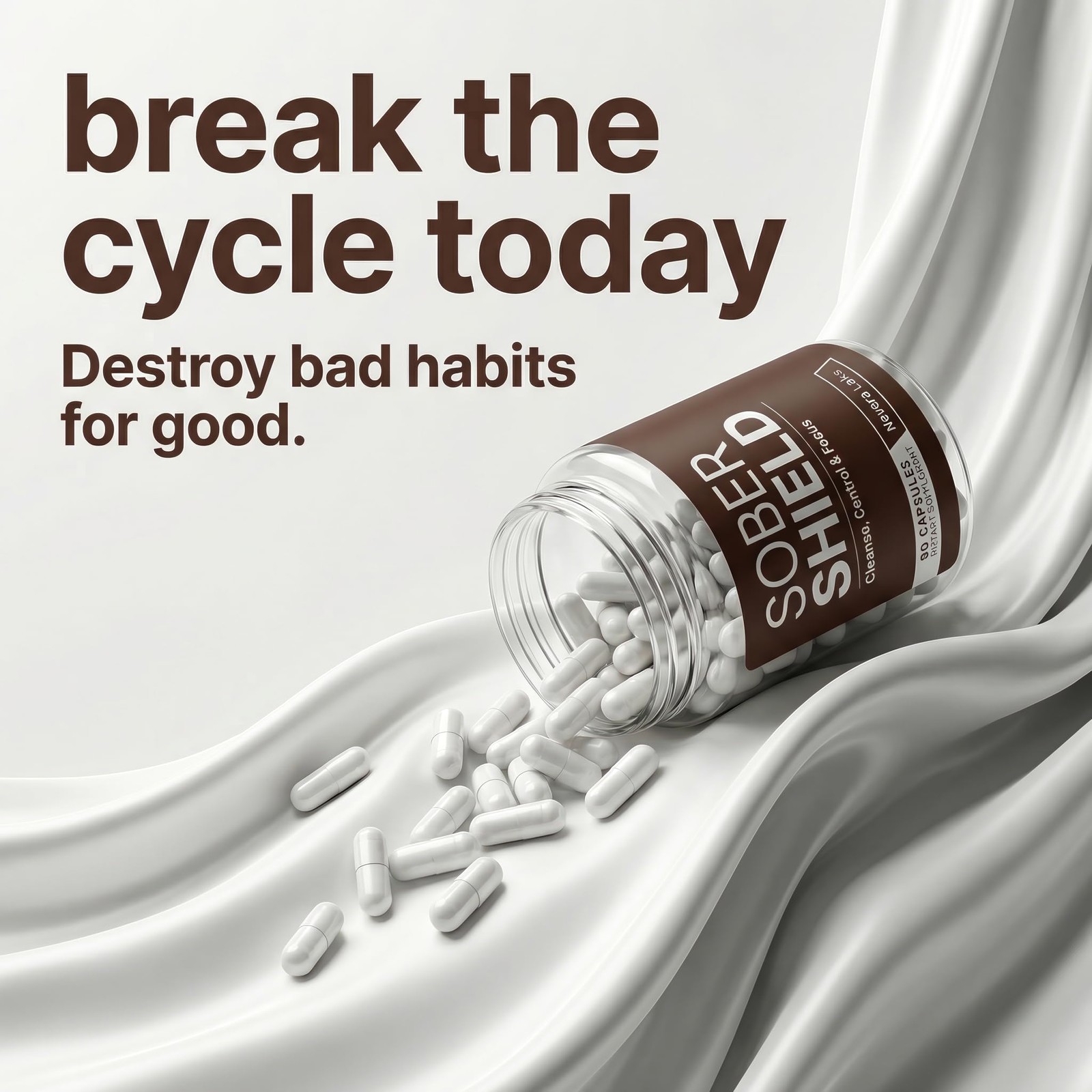 Sober Shield | All-in-One Detox & Craving Support – Focus, Mood & Motivation Sup