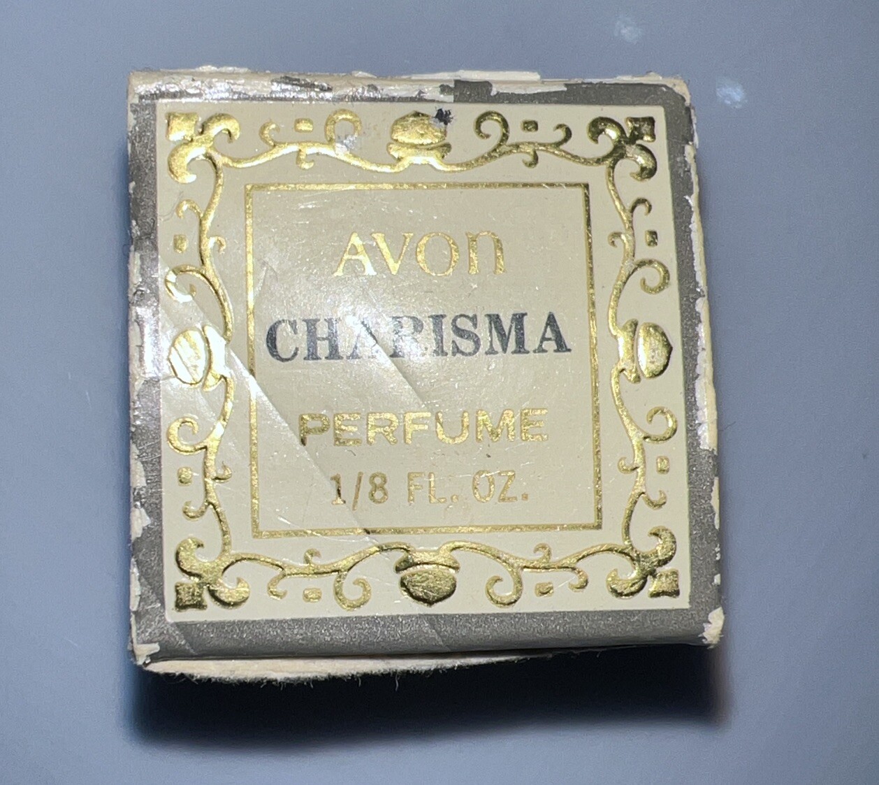 Avon Charisma Perfume 1/8 Oz Vintage Mini, New In Box