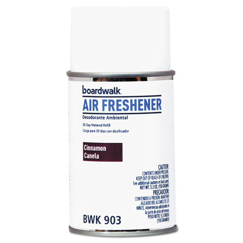 Boardwalk 5.3 oz. Metered Air Freshener Refills – Cinnamon Sunset (12/CT)