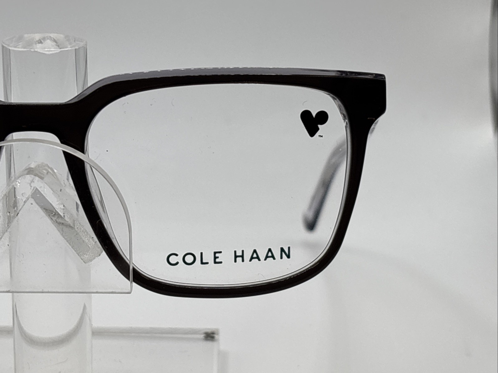 Cole Haan CH4506 (036) Smoke Crystal 52/18 M 140 Men’s Full Rim Eyeglasses A5720