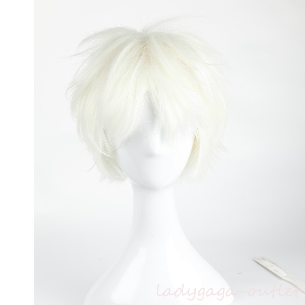 UNISEX Women Men Straight Short Hair Wig Cosplay Party Anime Full Wigs 20 Colors