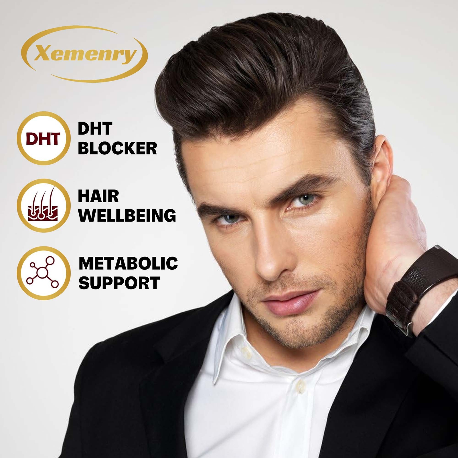 DHT Blocker – with Biotin, Promote Healthy Hair Growth and Prevent Hair Loss