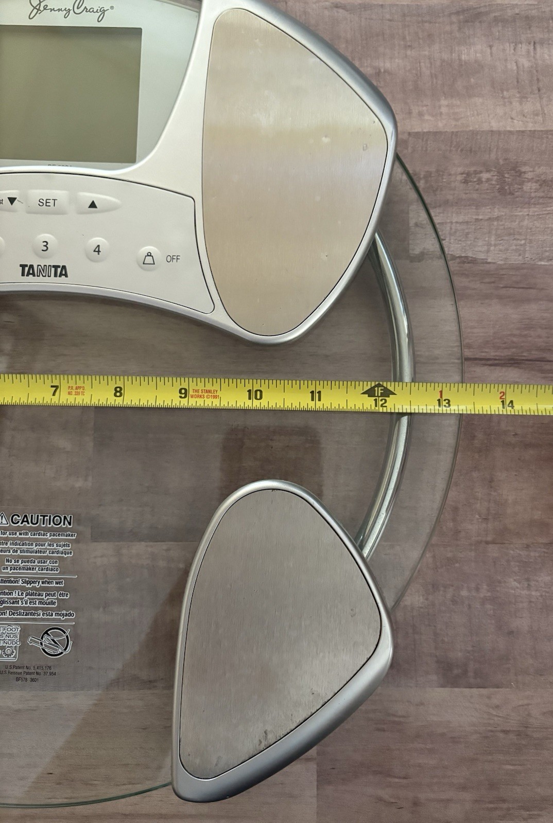Tanita InnerScan Body Composition Monitor Model BF-592J Branded For Jenny Craig