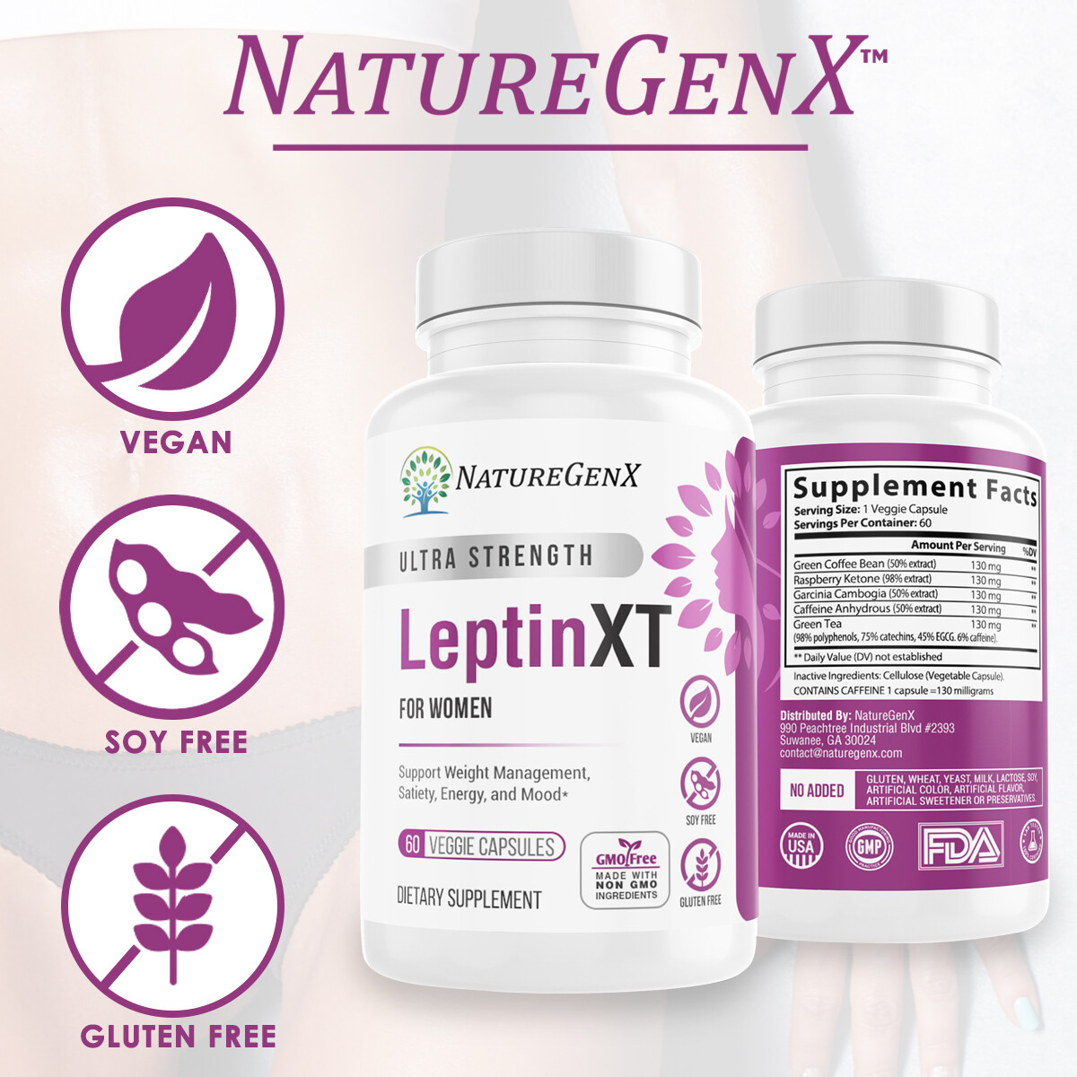 LEPTIN XT – Diet Pills that Work, Leptin Supplements for Weight Loss for Women