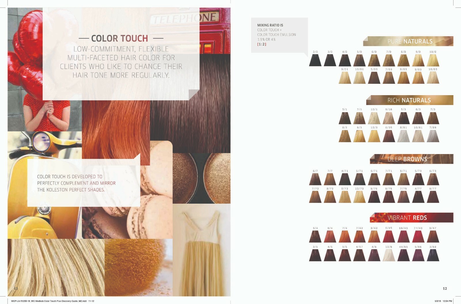 Wella Color Touch PLUS RELIGHT INSTAMATIC Demi Permanent Hair Color 2oz AllRange