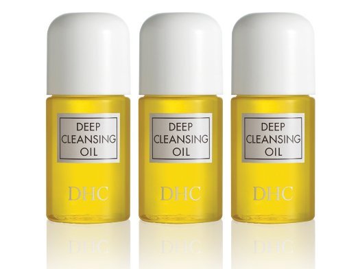DHC Deep Cleansing Oil Mini 3 Pack, 1 fl oz.each, includes 4 free samples