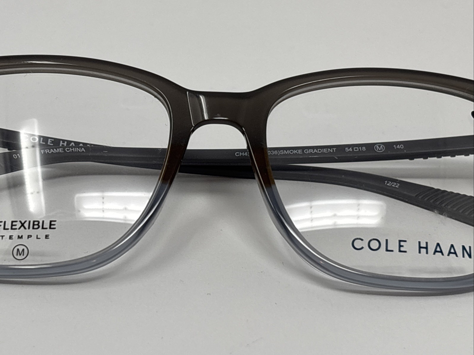 Cole Haan Zerogrand CH4510 (036) Smoke Gradient 54/18 M 140 Eyeglasses A4103