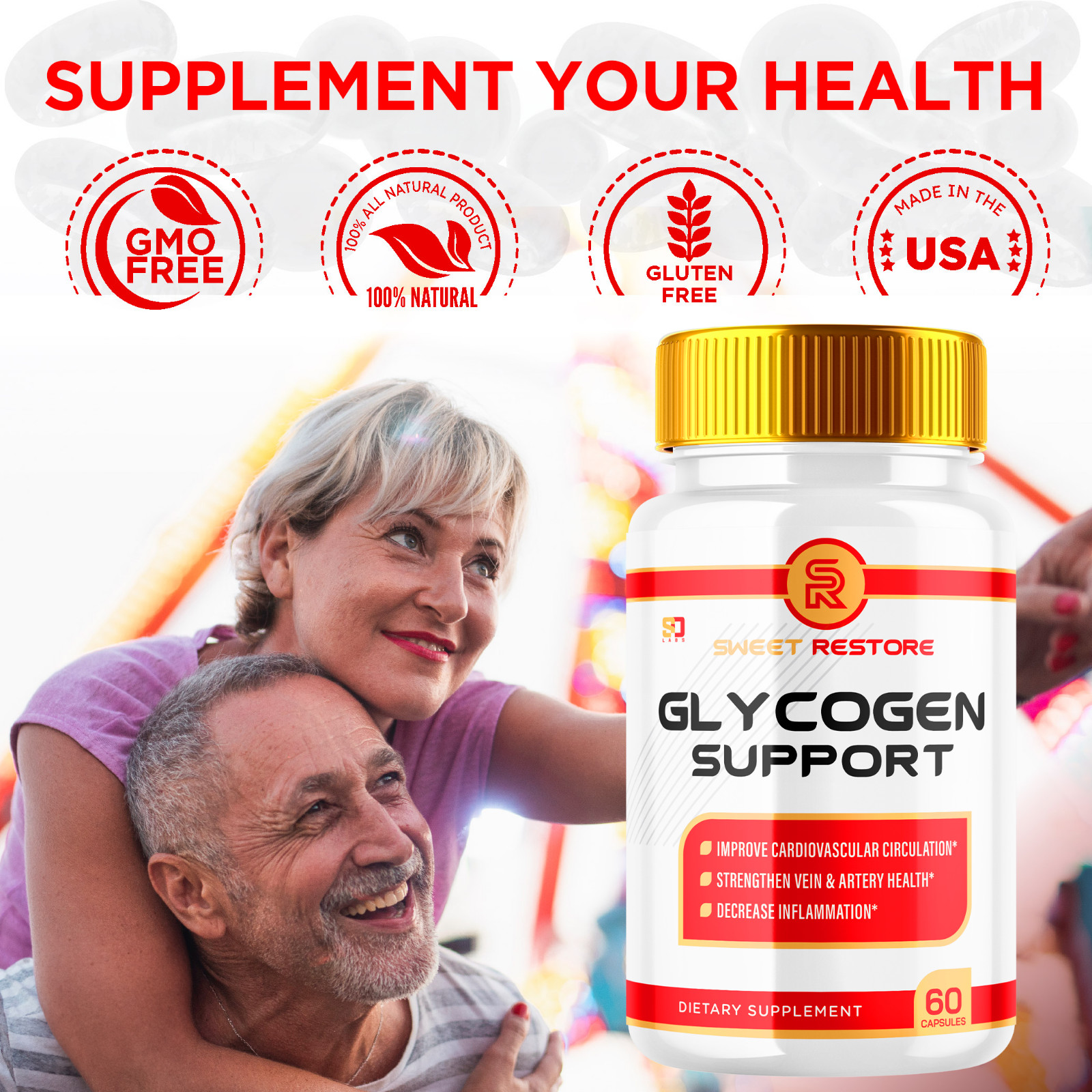 Sweet Restore – Support Daily Balance and Energy 60 Capsules