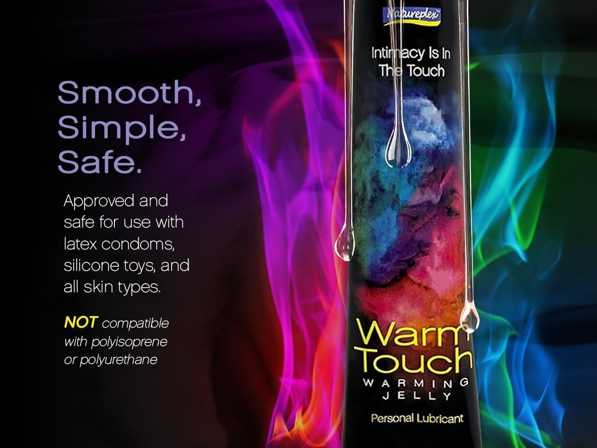 Natureplex Warm Touch Warming Jelly 2oz Tube (2 Pack)