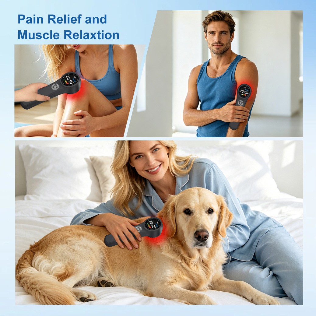 Low Level Laser Therapy for Osteoarthritis Pain Relief 16x660nm+4x810nm+4x980nm