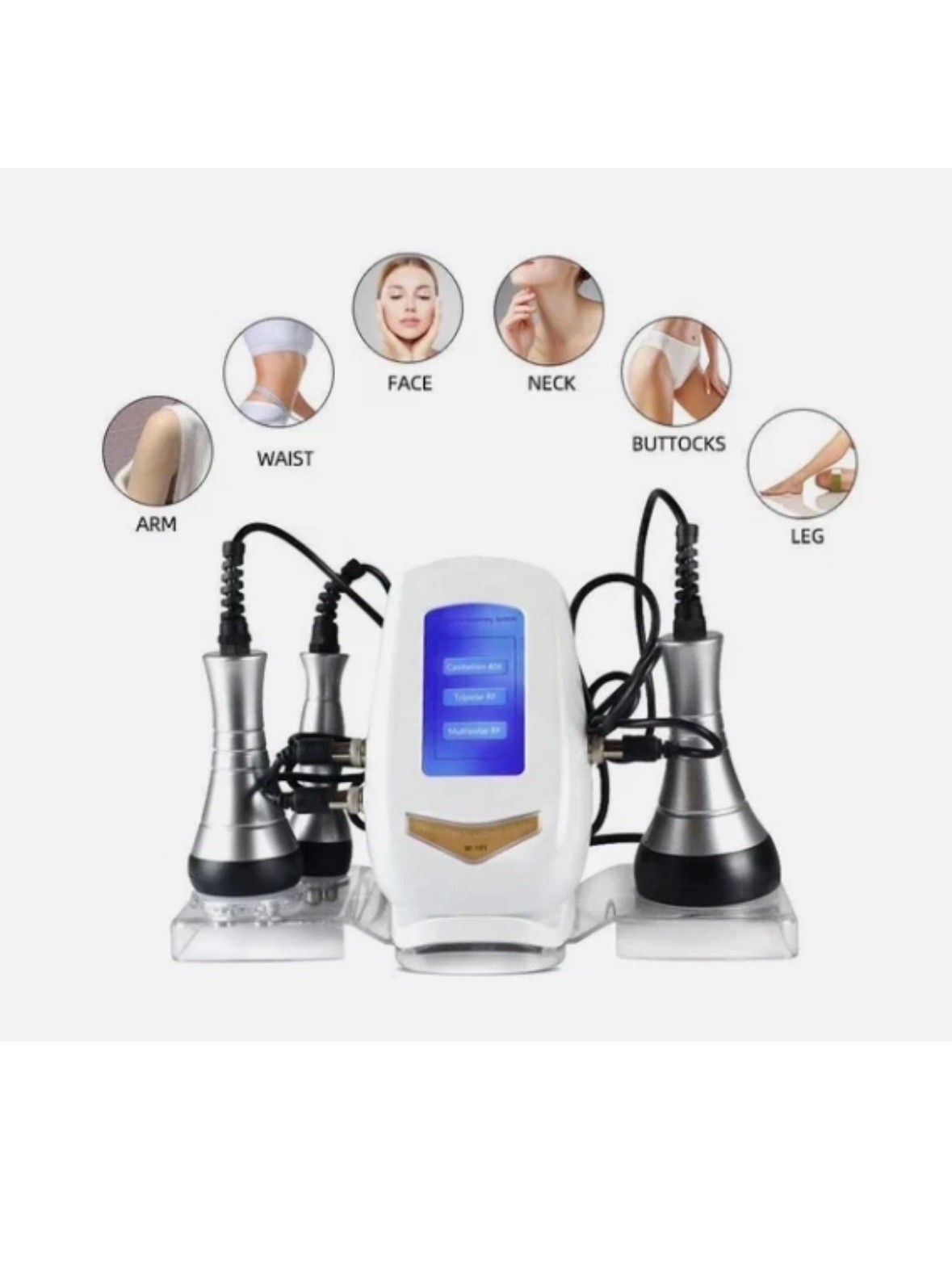 3-in-1 Beauty Massage Device Tools Body Facial Massager Slimming Instrument, USA