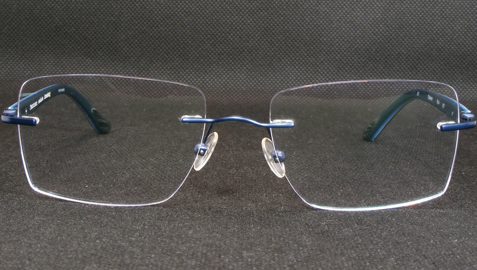 Fleischmann exclusive Paul 407 Blue UNIQUE RARE TITANIUM EYEGLASSES 55-20-135mm