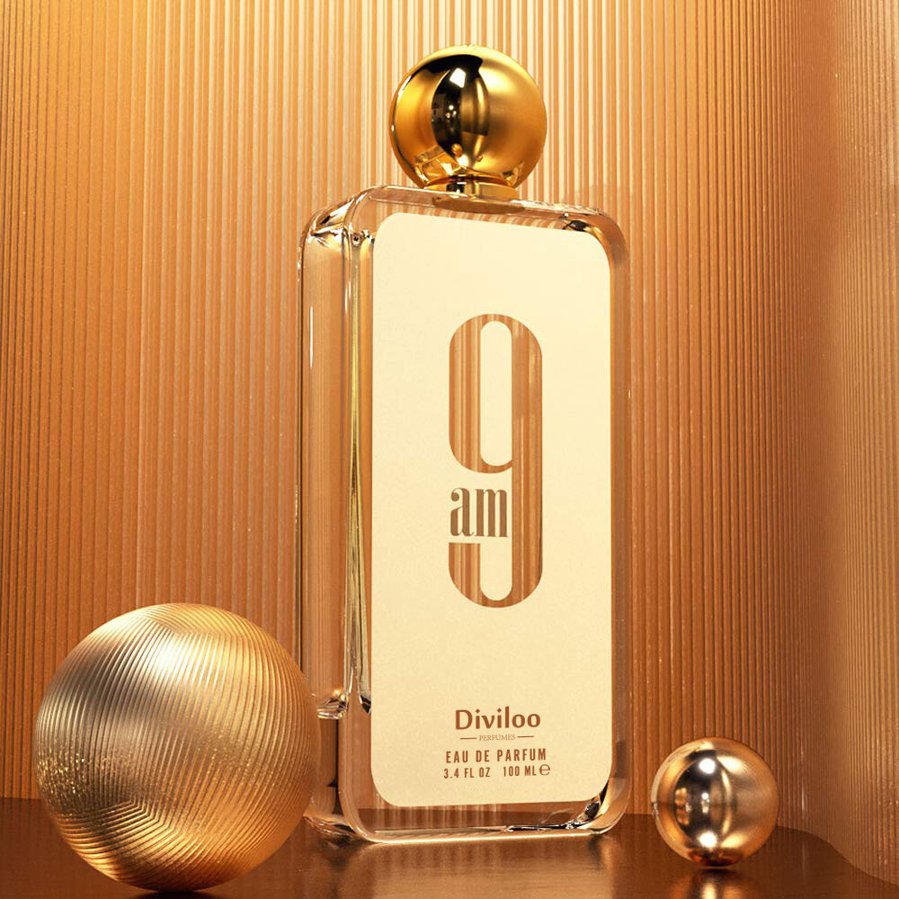 Afnan 9 Pm/Am Eau De Parfum Spray Dive For Unisex Women Men 3.4 Oz / 100 Ml
