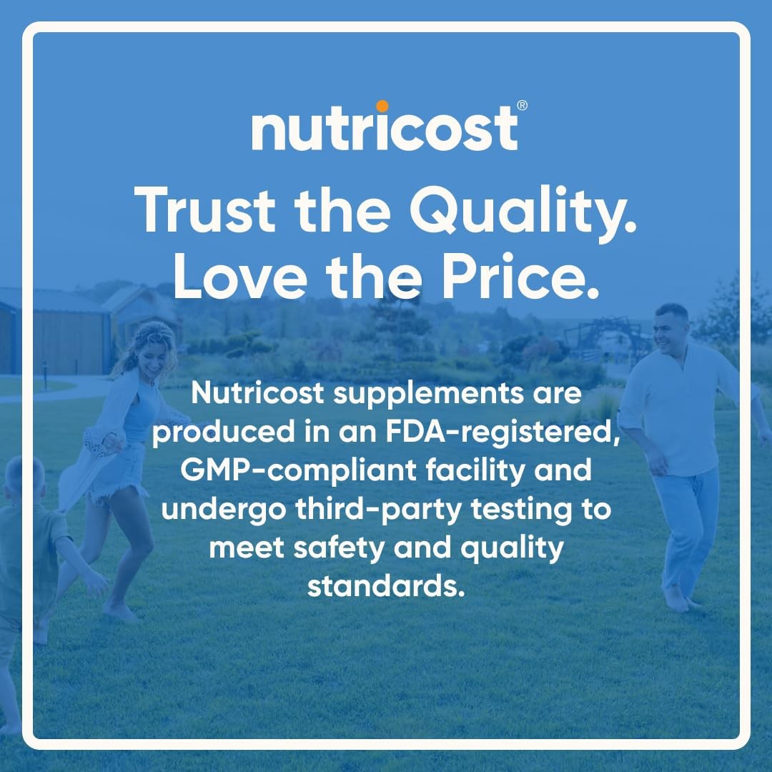 Nutricost Alpha Lipoic Acid 600mg Per Serving, 240 Count (Pack of 1), White
