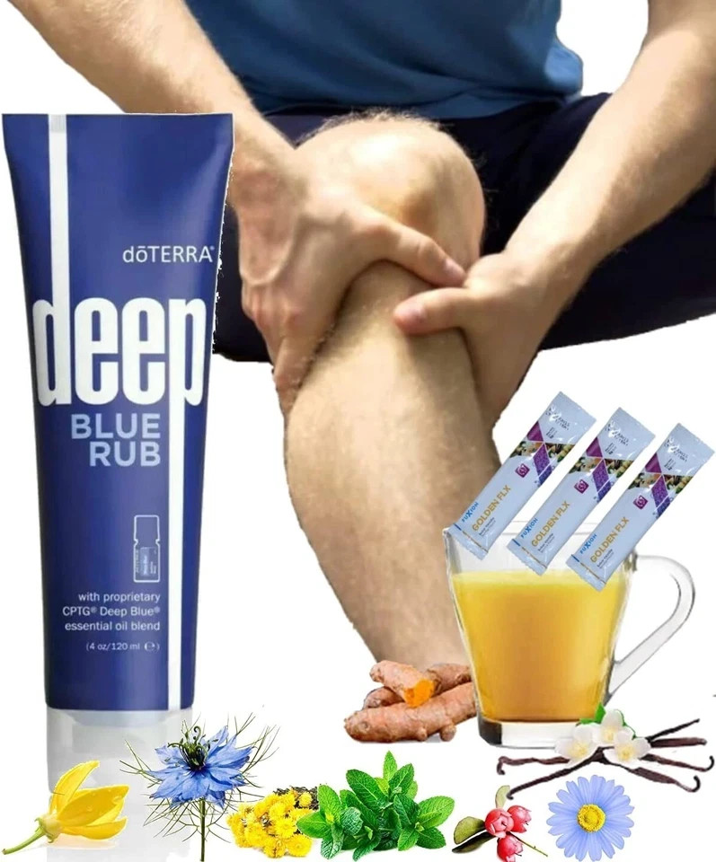 2 PACK DoTERRA Deep Blue doterra Rub Body Cream – 4 oz EXP:02/2027+