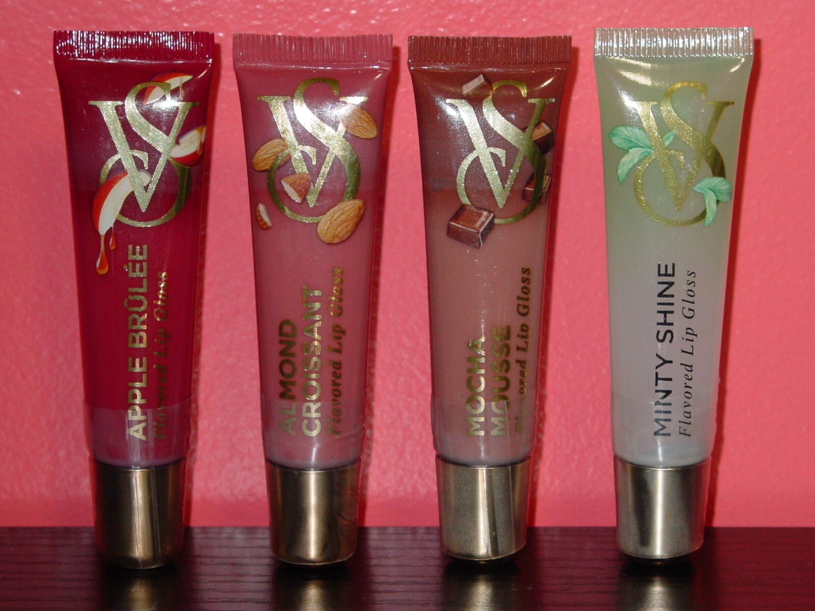 VICTORIA’S SECRET FLAVORED LIP GLOSS,TOTAL SHINE ADDICT,GET GLOSSED NEW *CHOOSE*