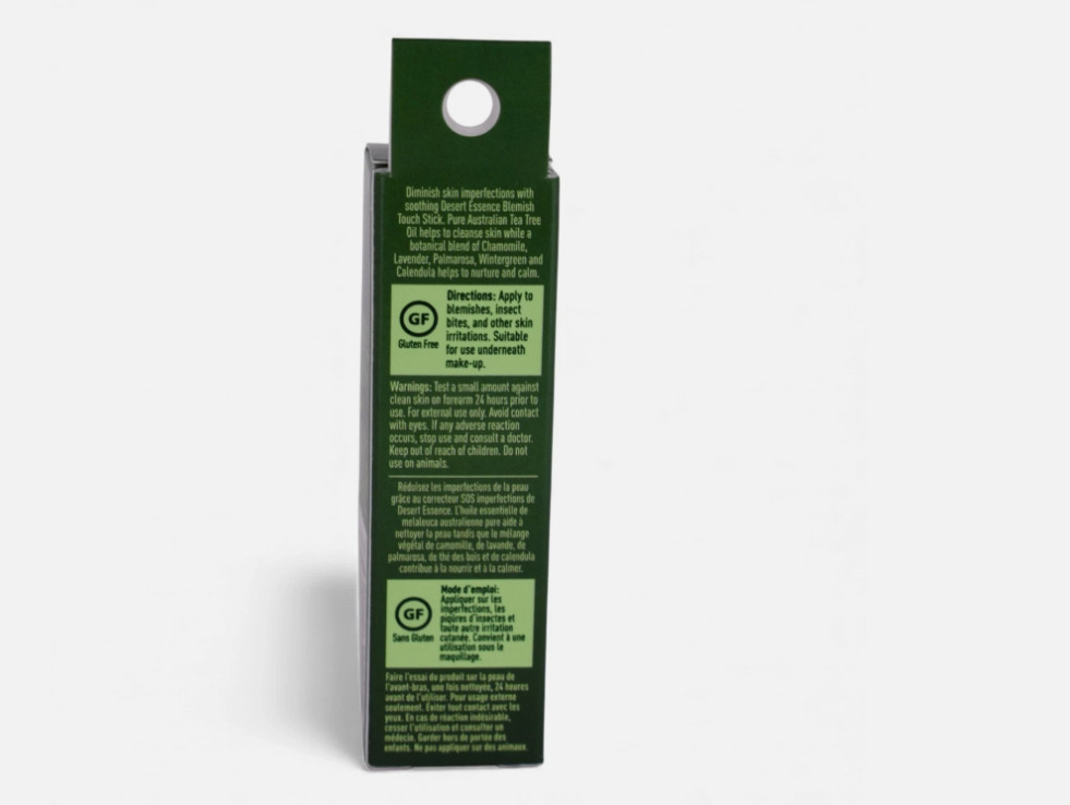 Desert Essence Blemish Touch Stick Tea Tree Oil 0.31 fl oz Pack of 3
