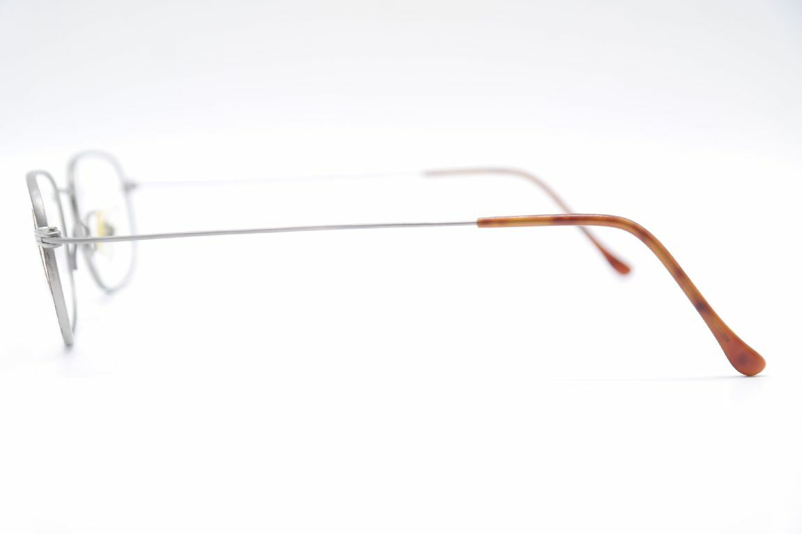 Vintage Logo Aer Line 1438 001 49[]20 145 Brown Oval Glasses NOS