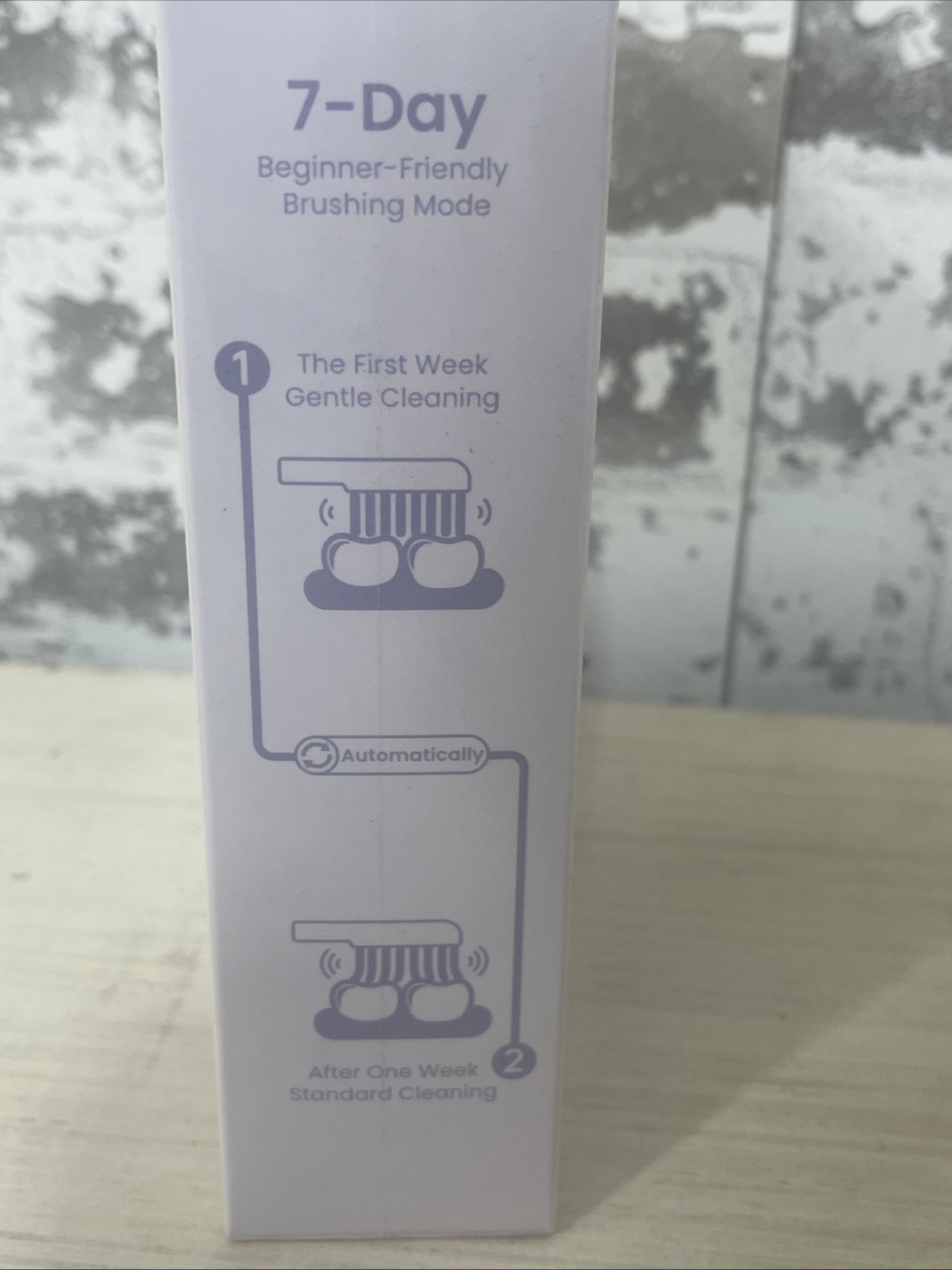 Oclean Endurance Sonic Purple Electric Toothbrush with 30 Days Battery Life, New