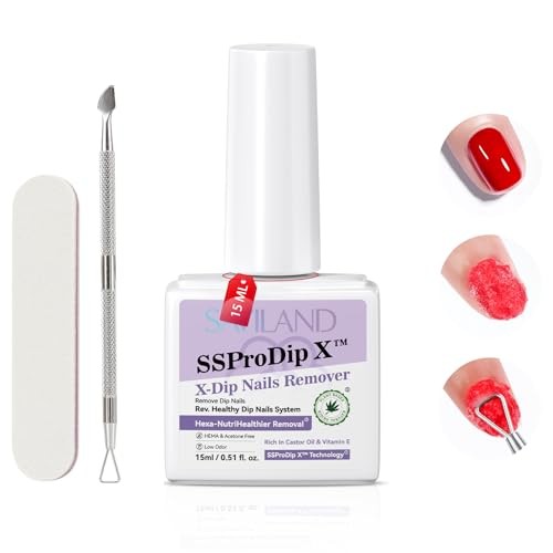 Pro Dip Powder Remover Kit – Gentle & Easy Dip Nail 1Pcs × 15ml (Set 2)