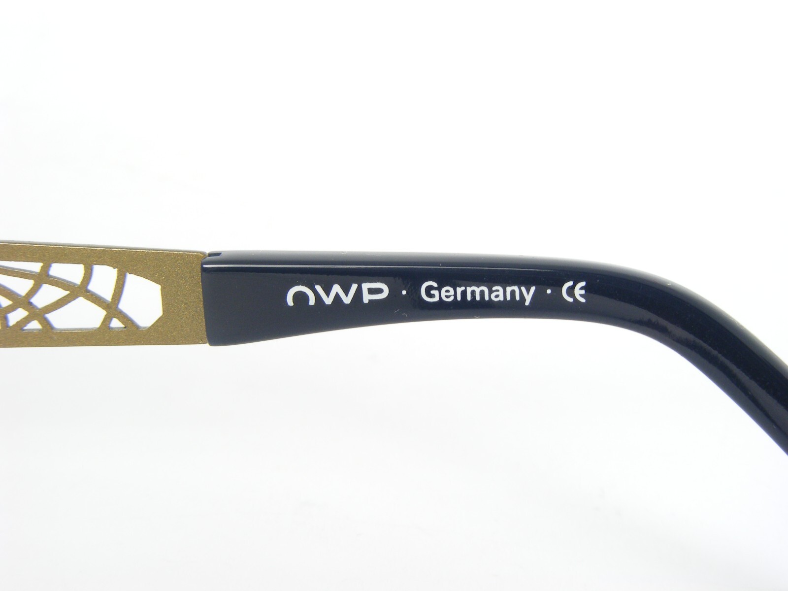 Vintage OWP design 1340 300 BLUE UNIQUE EYEGLASSES GLASSES FRAME 51-18-135mm