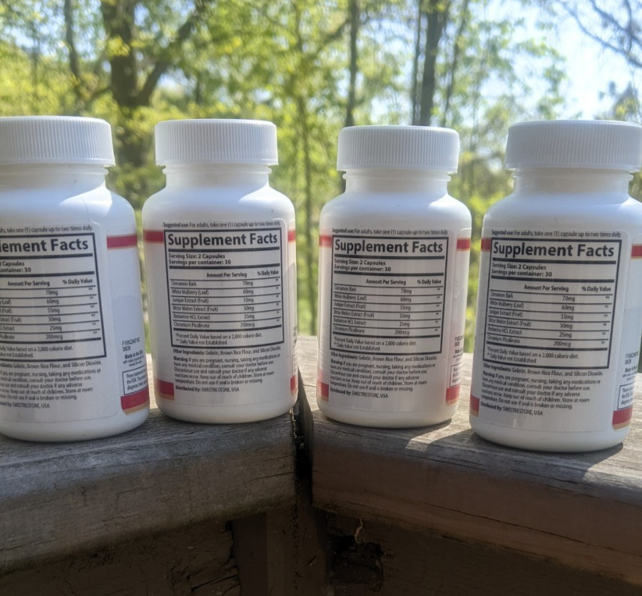 Sweet Restore Glycogen Support Capsules, Max Strength Glyco Pills (4 Pack)