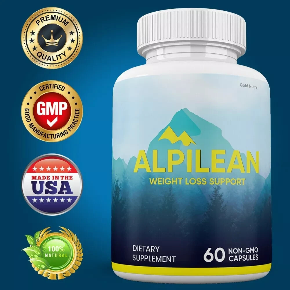Alpilean Caps Weight Loss Supplement, 60 count Exp: 12/2026