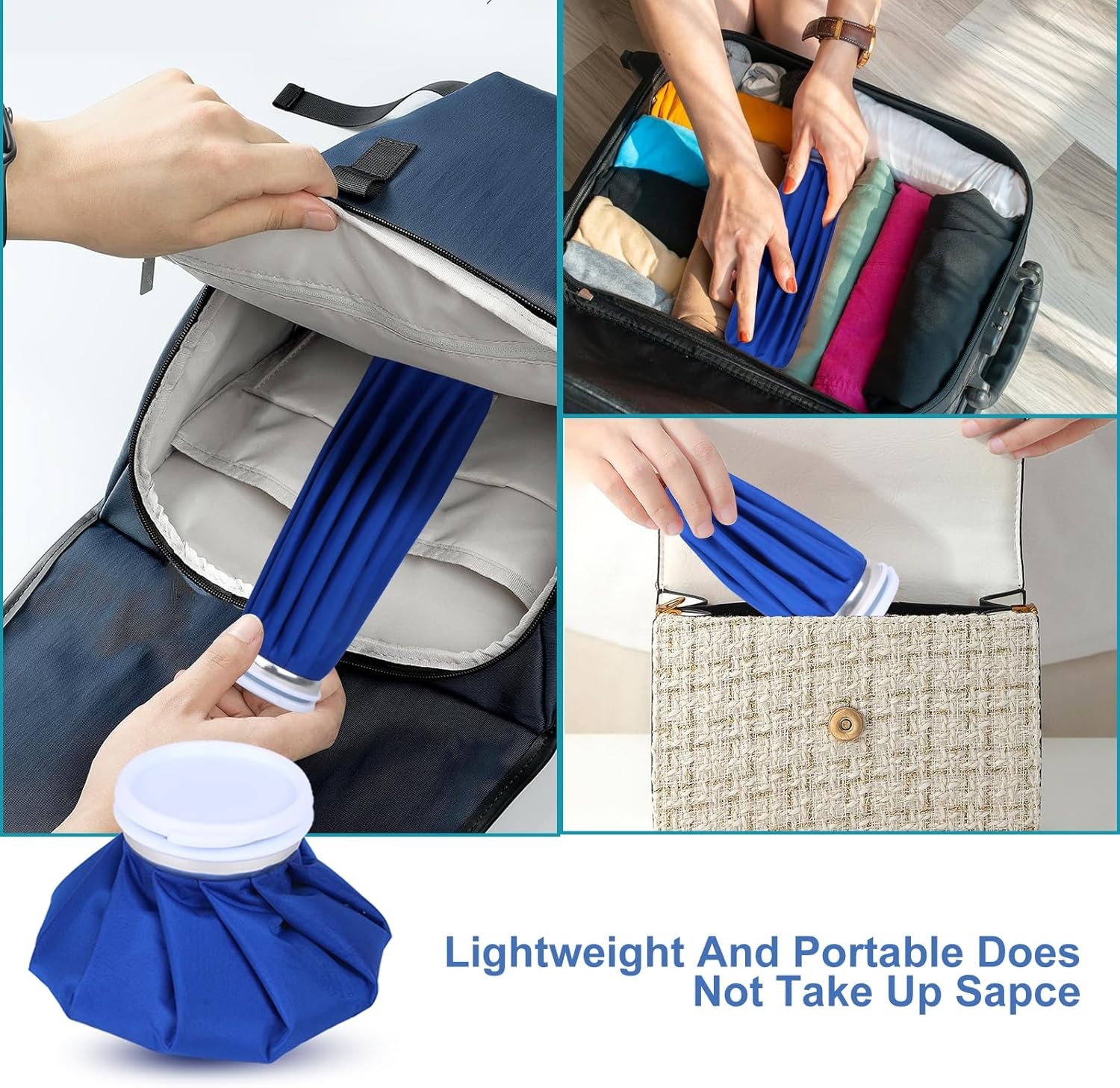 Ice Bags Packs Knee Neck Reusable Cold Relief Pain Headache Sport Injury Lot