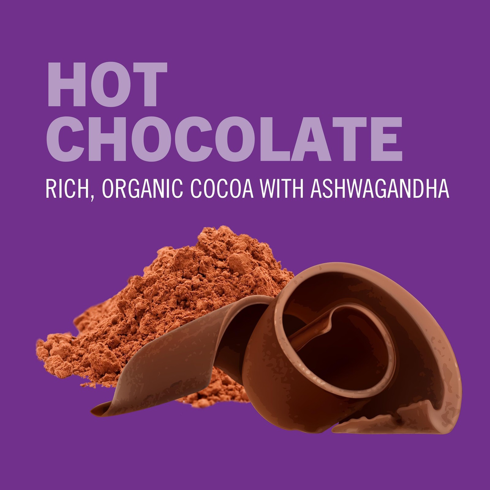 5/27 read OM MUSHROOM SUPERFOOD Hot Chocolate Blend – Dutch Cocoa Mushroom Powde