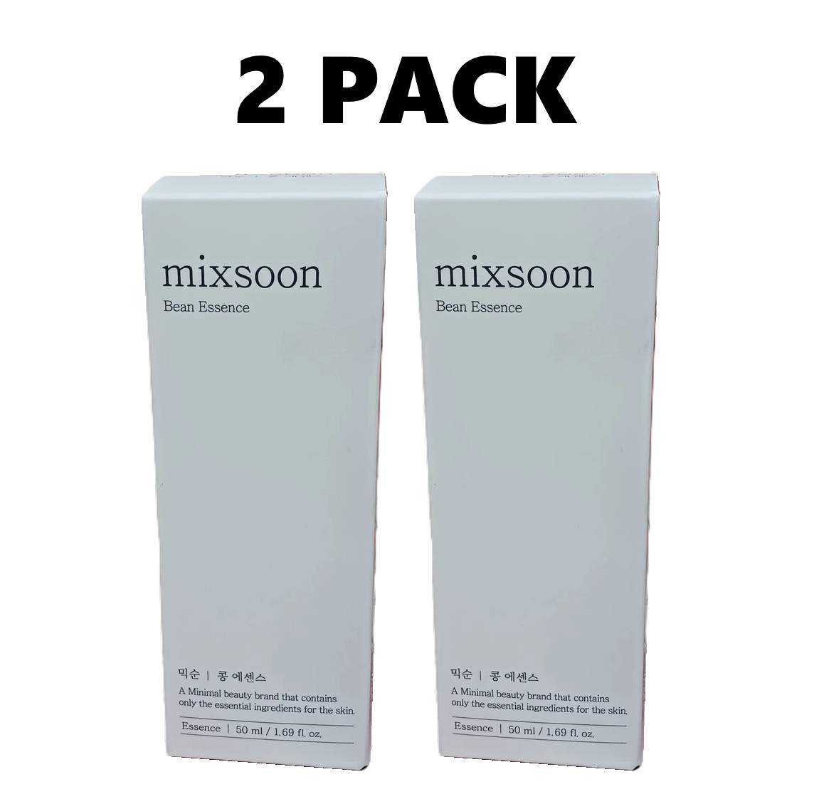 (2 PACK) Mixsoon Bean Essence 50ml 1.69fl oz Expire 12/05/2026