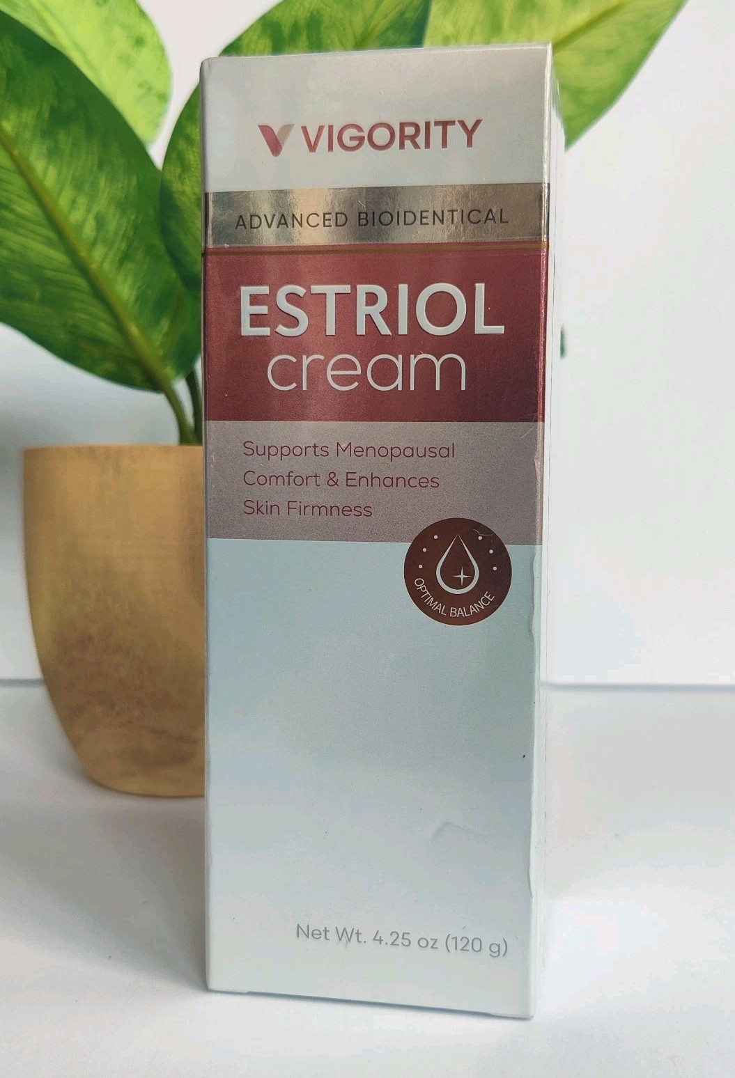 4.25 OZ VIGORITY Estriol Cream Advanced Bioidentical – Menopause Comfort NIB