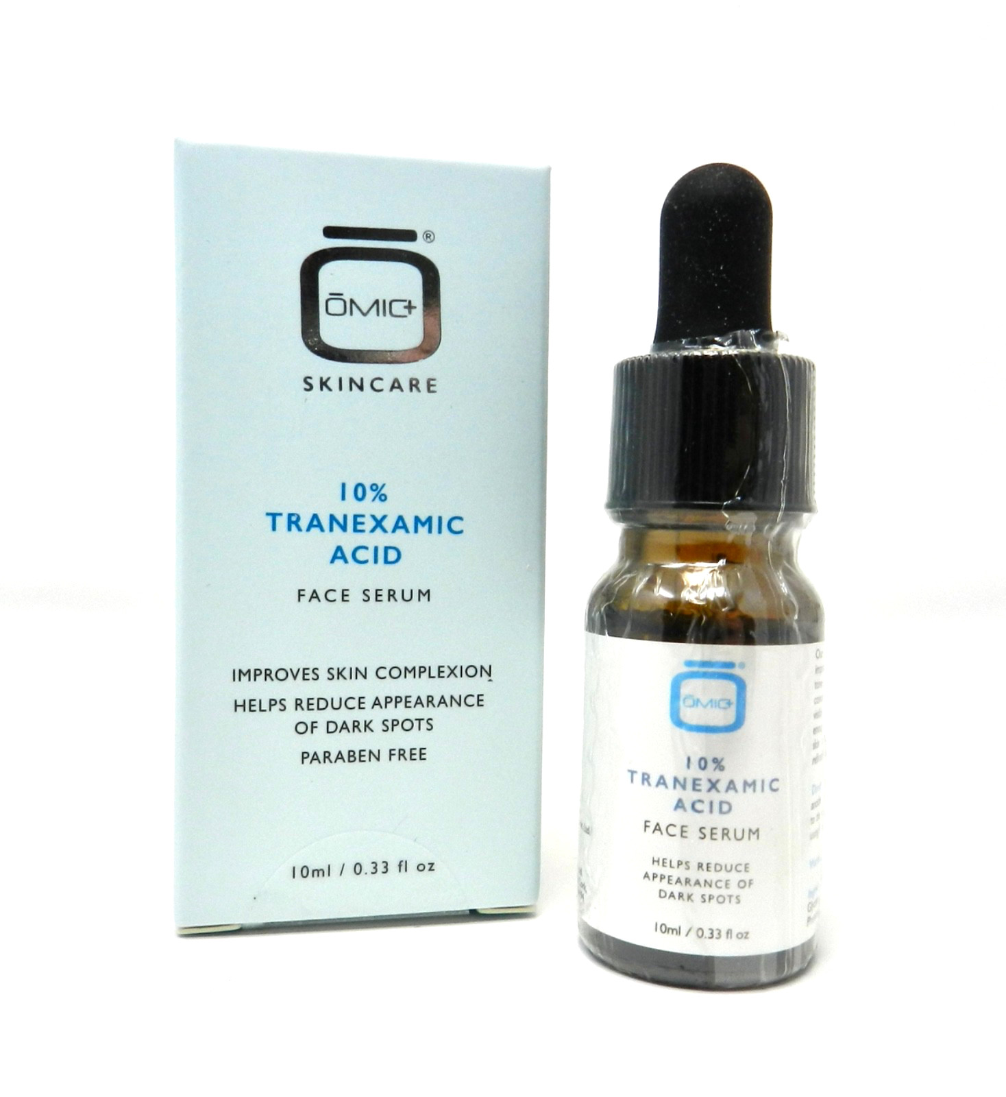 OMIC+ 10% Tranexamic Acid Face Serum 0.33 oz / 10 mL Lot of 3 Vegan Exp 11/2030